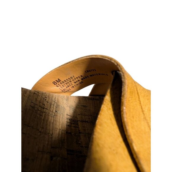 Korks By Kork-Ease Kalie Myrna Platform Wedge Leather Sandal Women's Size 8 - Picture 9 of 10